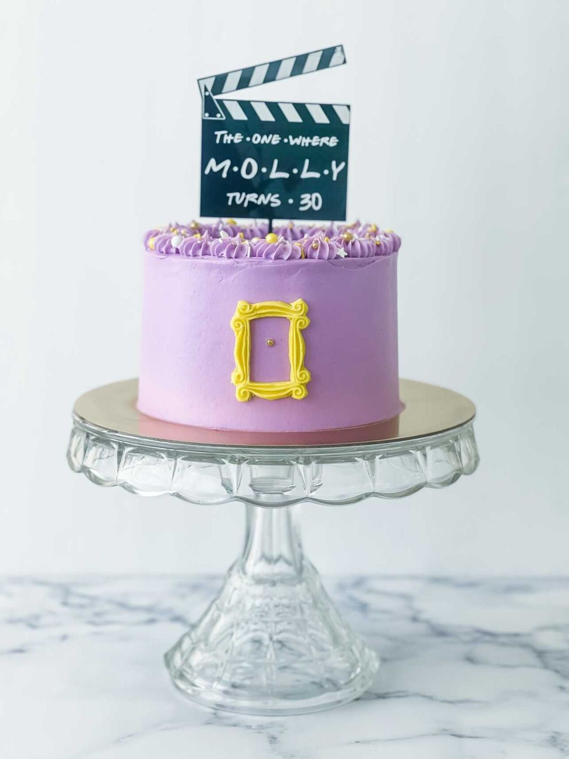 21st Birthday Friends Themed Birthday Cake 🎂 *** With 'WOW Factor' su... |  TikTok