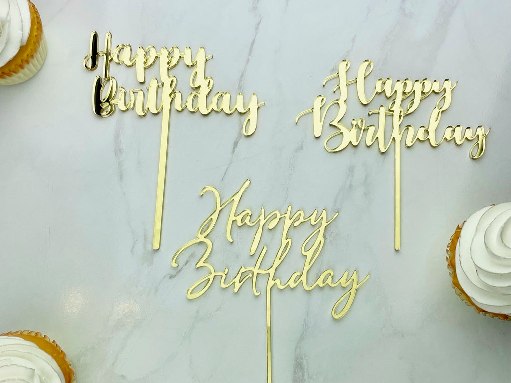 Edible Cake Toppers, Custom Baking Favors – Occasional Paper Cuts