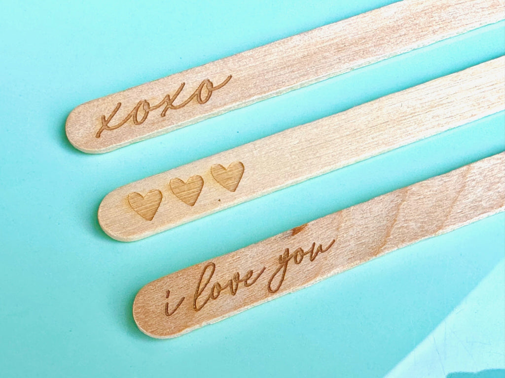 Personalized Cakesicle Sticks — Laser With Mimi