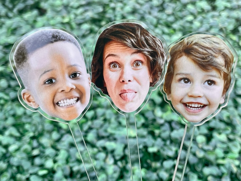 Custom Birthday Face Stir Sticks – Occasional Paper Cuts – Occasional ...