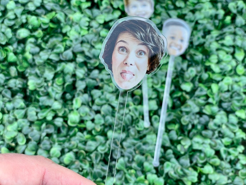 Custom Birthday Face Stir Sticks – Occasional Paper Cuts – Occasional ...